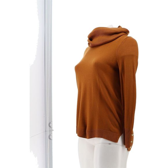 IMAN Comfy Chic Sweater Circle Scarf ROASTED PECAN 768134A - Picture 2 of 8